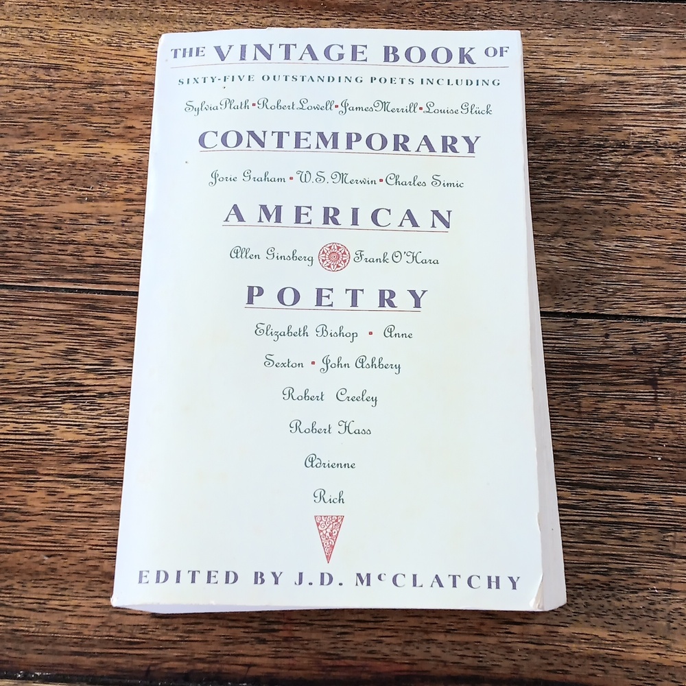 Vintage Book Of Contemporary American Poems .